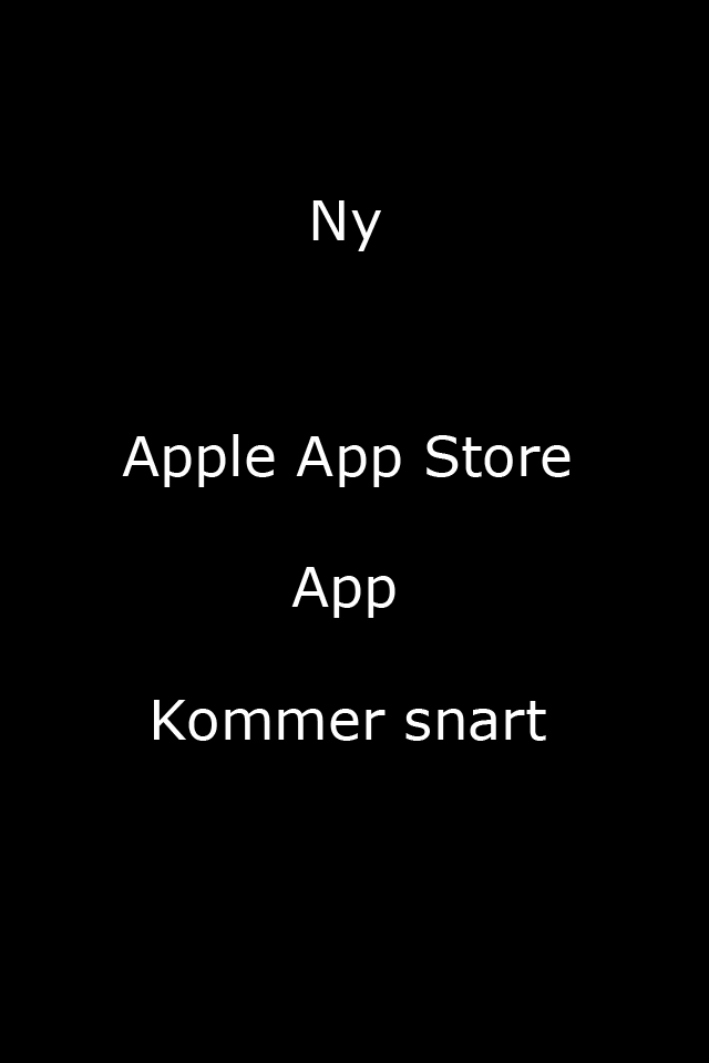 Apple App Store plassholder